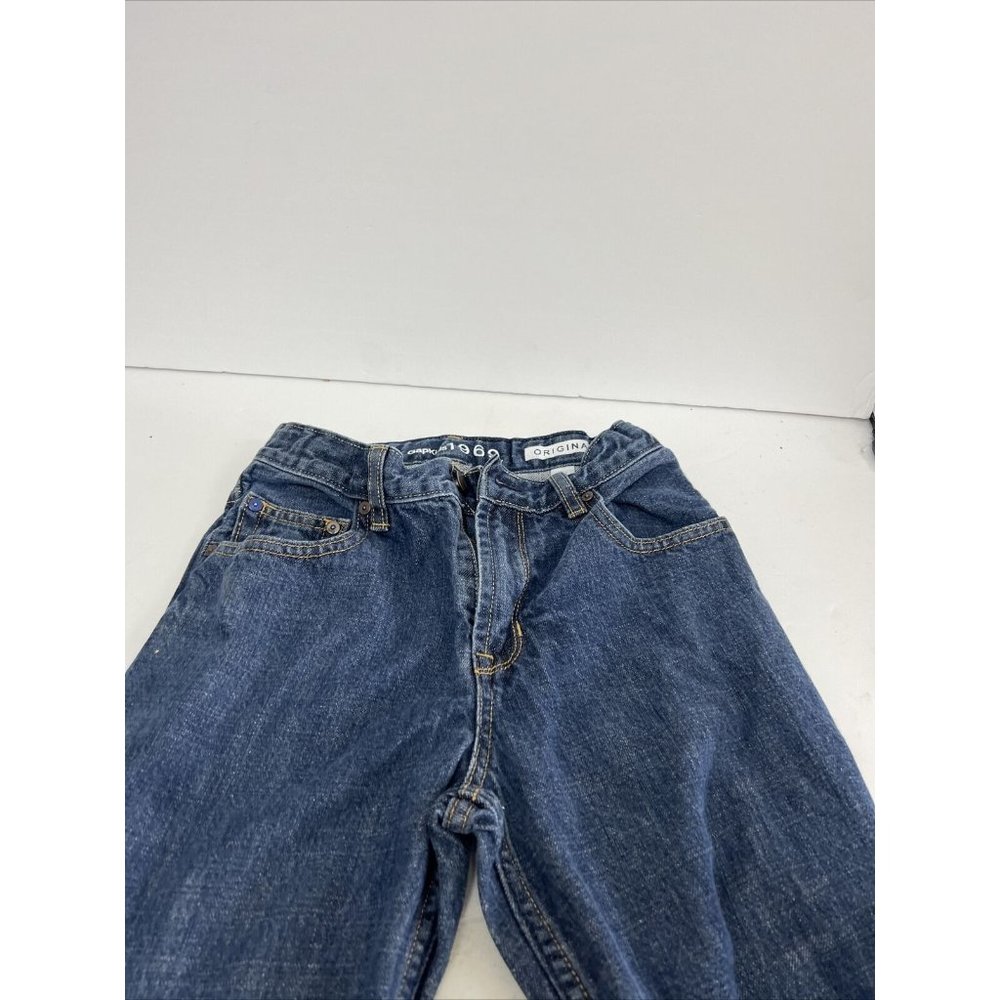 Gap 1969 Girl’s Super Skinny Adjustable Waist Jeans Dark Wash Size 14